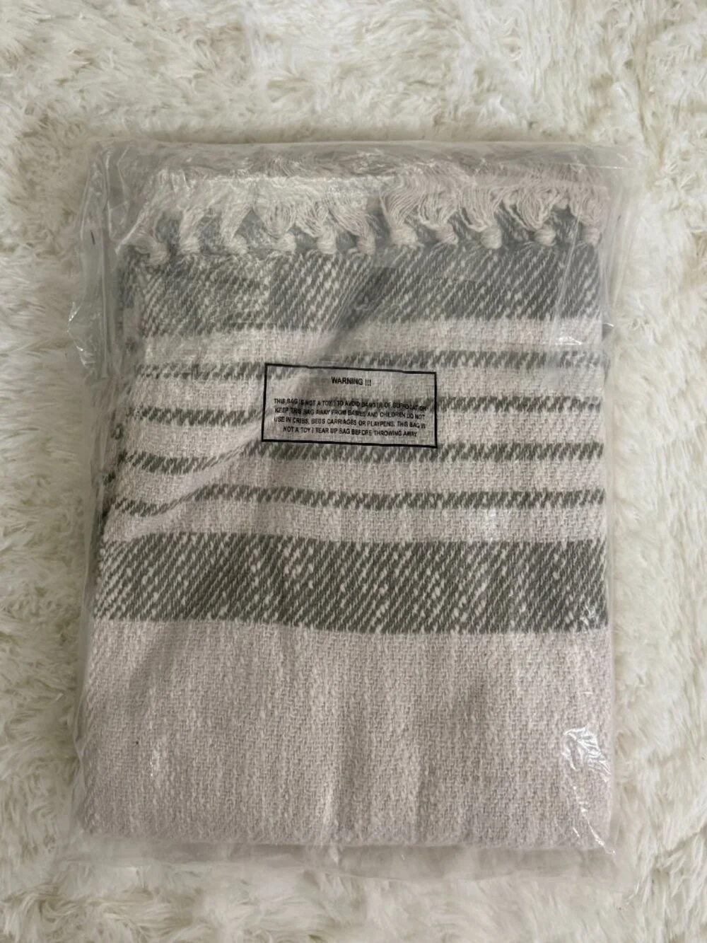 Pottery Barn Lallie Handwoven Throw